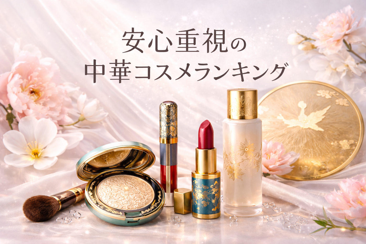 失敗したくない人必見！安心重視の中華コスメランキング