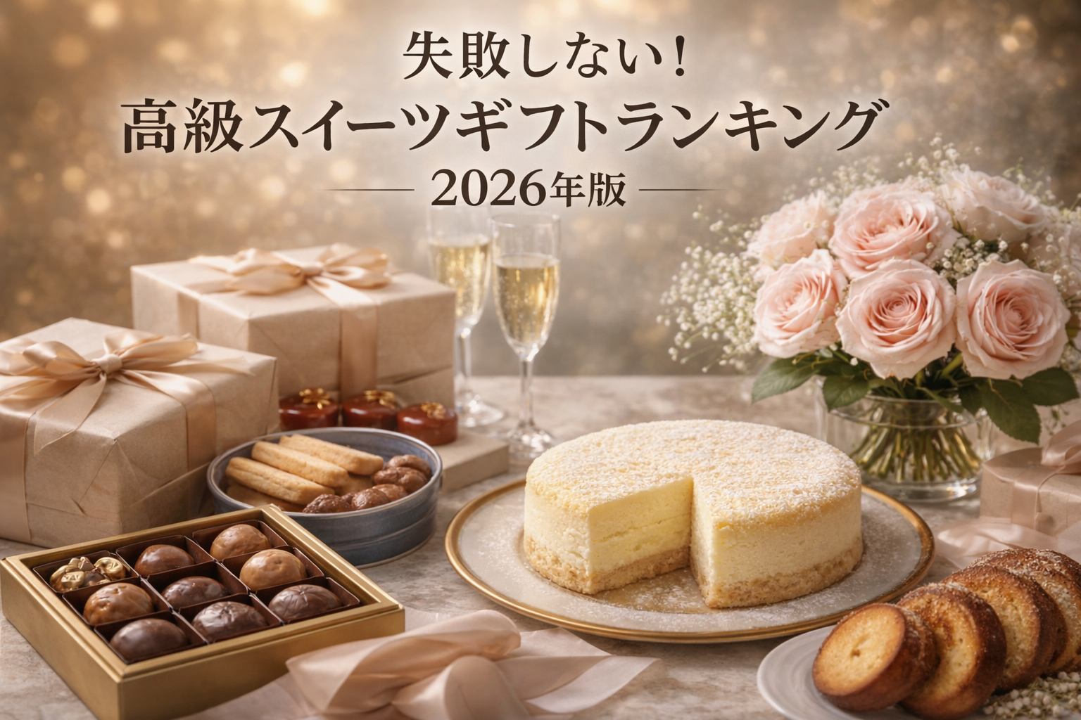 失敗しない高級スイーツギフトランキング2026年版｜本当に喜ばれる人気ブランドを徹底比較